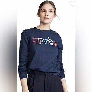 Sol Angeles Apres Pullover Sweatshirt Anthropologie size XS